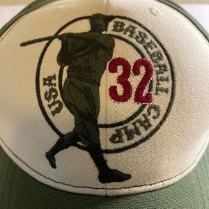 (A4) kids Baseball camp hat